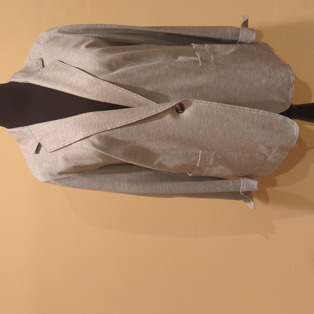 NWT Lafayette 148 New York Women Unlined Grey Gray Blazer